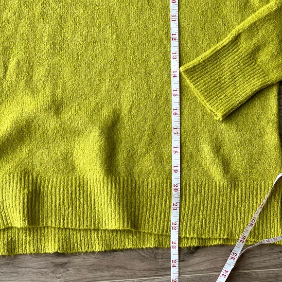 Elan green cowl neck chunky oversized sweater size small - Picture 7 of 10